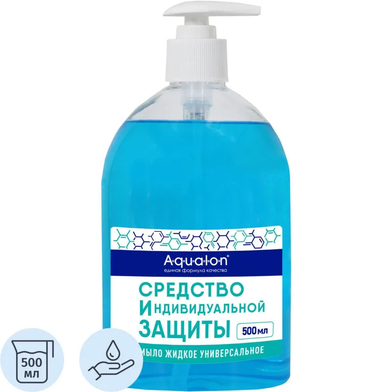 Мыло жидкое AQUALON очищающее, 500 мл