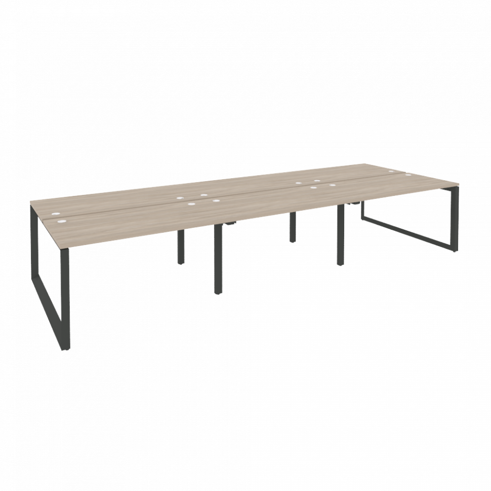 Onix Рабочая станция на О-образном м/к O.MO-D.RS-6.3.7 Дуб Аттик/Металл Антрацит 4140*1475*750 Onix Рабочая станция на О-образном м/к O.MO-D.RS-6.3.7 Дуб Аттик/Металл Антрацит 4140*1475*750