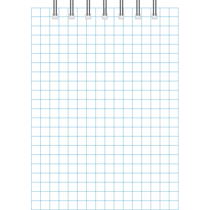 Блокнот на спирали А5 60л. пласт. ОФ-ЛАЙН 3-60-153 кл.
