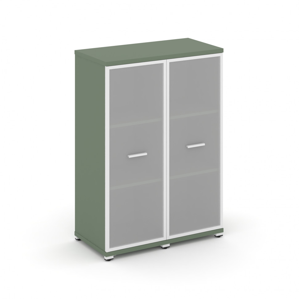 Concept Шкаф 2 узкие секции, 3 ниши CN.STU-326 RMW W Кобо/Металл Белый/Сатин 836*420*1186