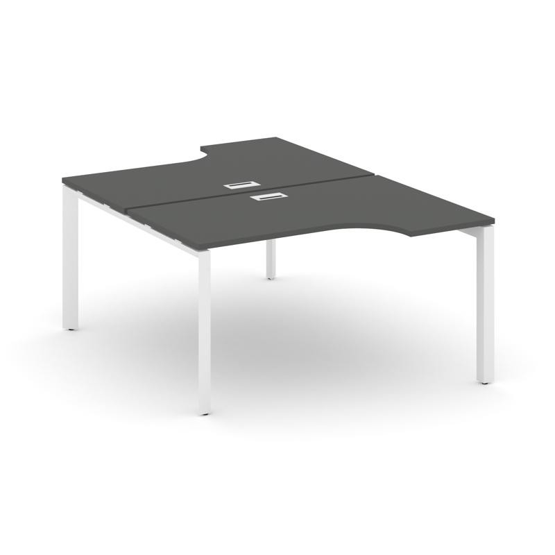 Style Project Рабочая станция эргономичная SN-59P.DRPA-012 Антрацит/Металл Белый/Белый Заглушка 1580