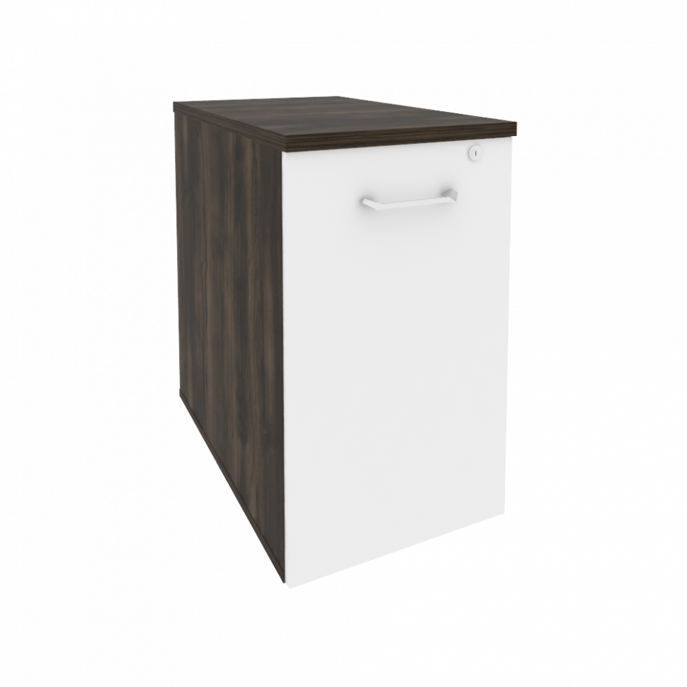 Onix Тумба низкая выдвижная приставная/опорная O.VTPO-1.7 Дуб Мали/Белый Бриллиант 432*720*750