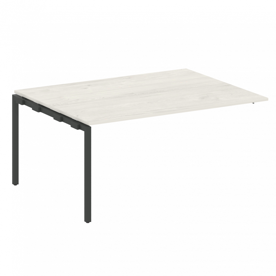 Metal System Quattro Проходной элемент перег. стола на П-образном м/к 40БП.ППРГ-4 Дуб Наварра/Металл Metal System Quattro Проходной элемент перег. стола на П-образном м/к 40БП.ППРГ-4 Дуб Наварра/Металл