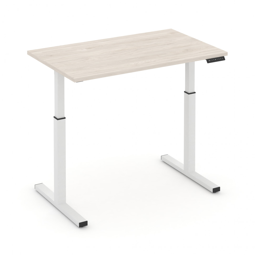 Move up Стол электроподъемный MV.SE-2.7 Денвер Светлый/Металл Белый 1180*720*720-1190 Move up Стол электроподъемный MV.SE-2.7 Денвер Светлый/Металл Белый 1180*720*720-1190