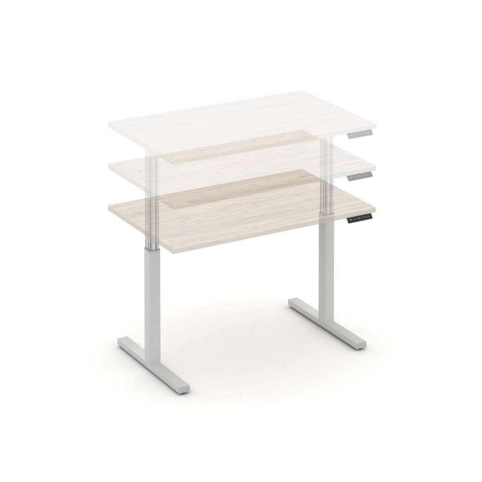 Move up Стол электроподъемный MV.SE-2.7 Денвер Светлый/Металл Белый 1180*720*720-1190 Move up Стол электроподъемный MV.SE-2.7 Денвер Светлый/Металл Белый 1180*720*720-1190