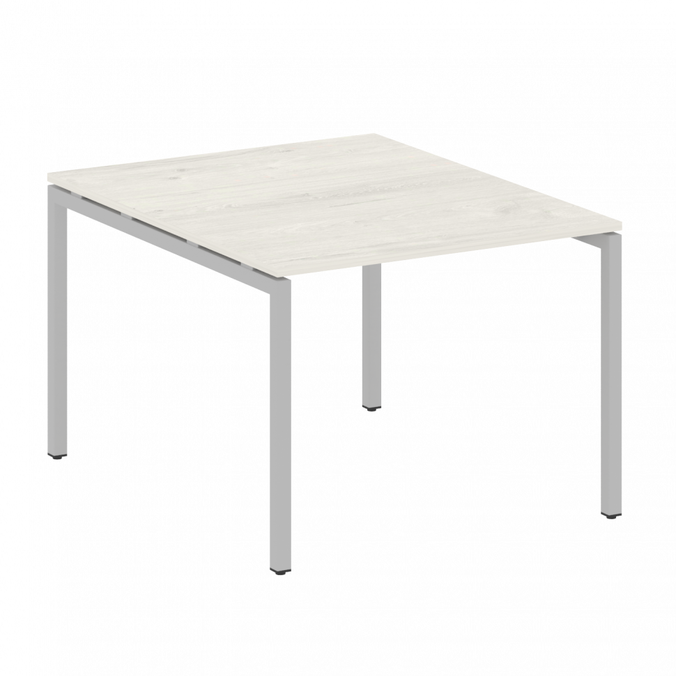 Metal System Quattro Переговорный стол (1 столешница) на П-образном м/к 40БП.ПРГ-1.1 Дуб Наварра/Мет