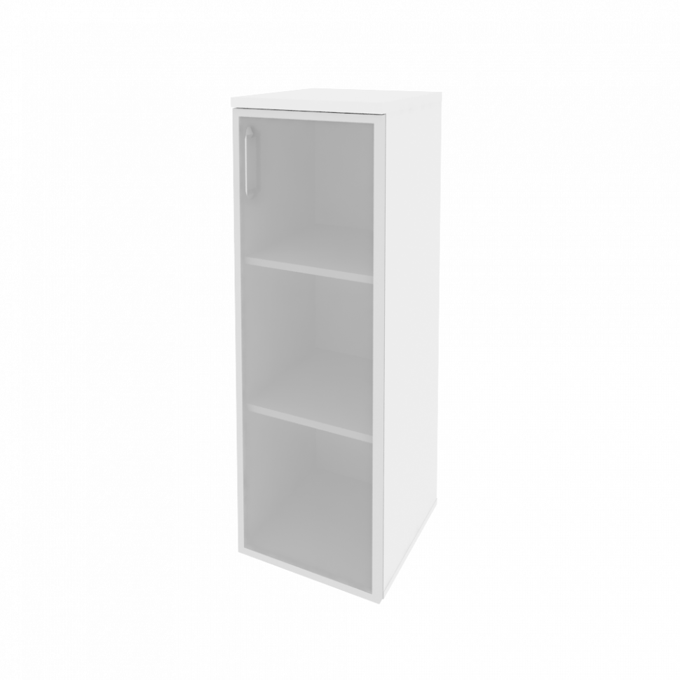 Onix Шкаф средний узкий правый O.SU-2.4 R (R) Белый Бриллиант 400*420*1207