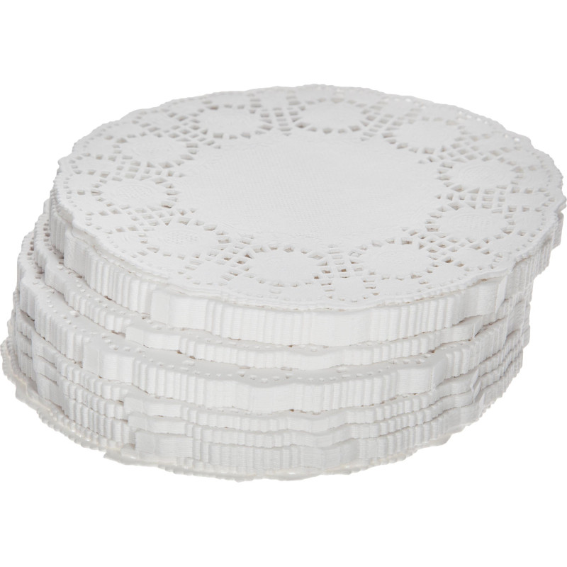 Салфетки ажурные Гуслица бумажные D10см 250шт/уп