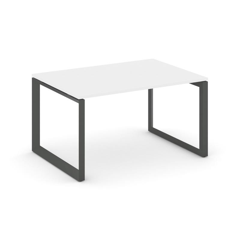 Style Project Стол переговорный SN-59O.SPRG-004.3 Белый/Металл Антрацит 1580*980*750