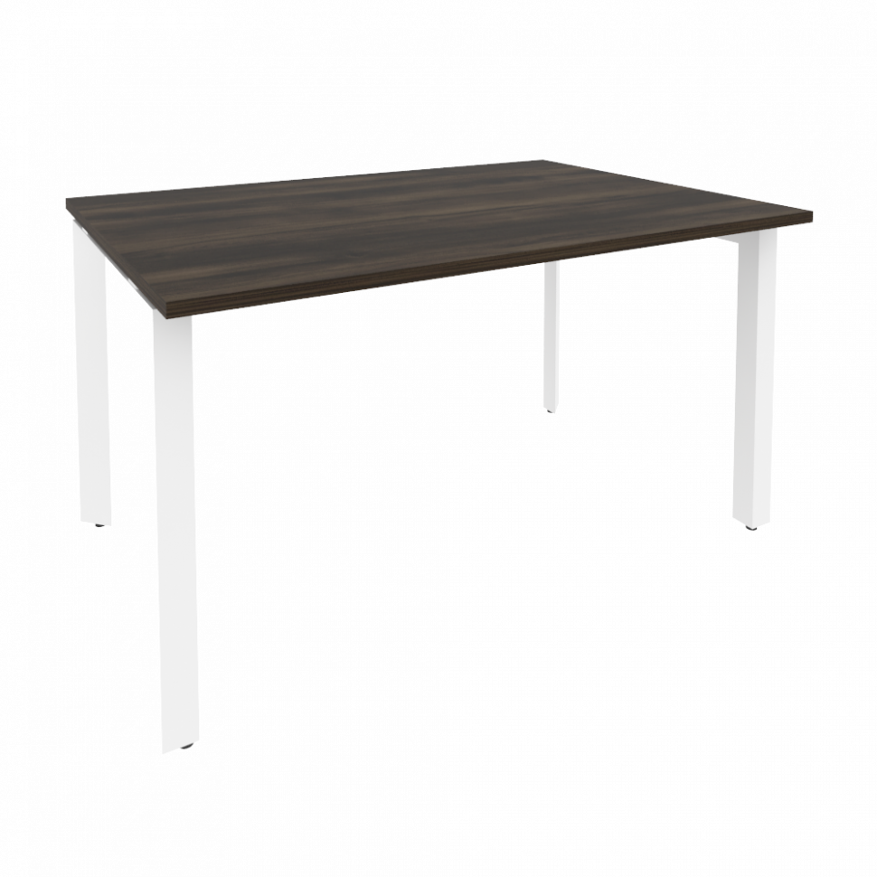 Onix Стол переговорный O.MP-PRG-1.3 Дуб Мали/Металл Белый 1380*980*750