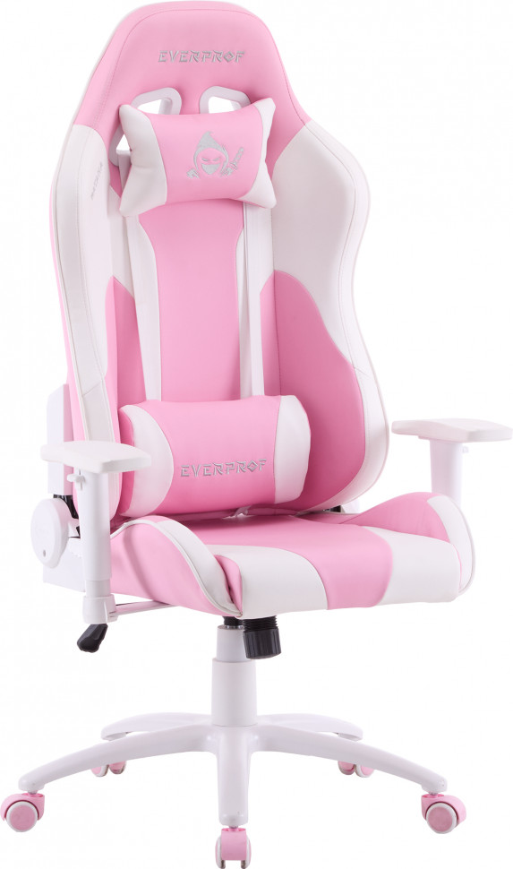 Геймерское кресло Everprof Katana (Катана) Экокожа Розовый