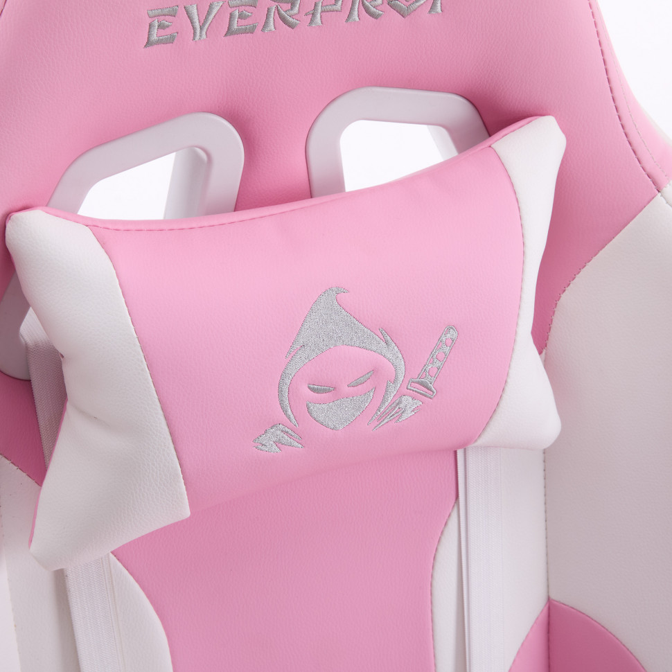 Геймерское кресло Everprof Katana (Катана) Экокожа Розовый