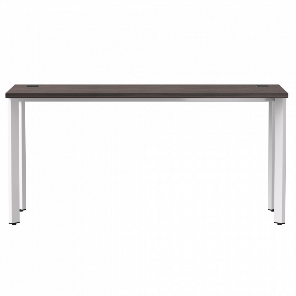 Стол прямой Everprof EVO (ЭВО) на металлокаркасе 1580х670х755 мм опоры 45гр Дуб Пасадена/Белый