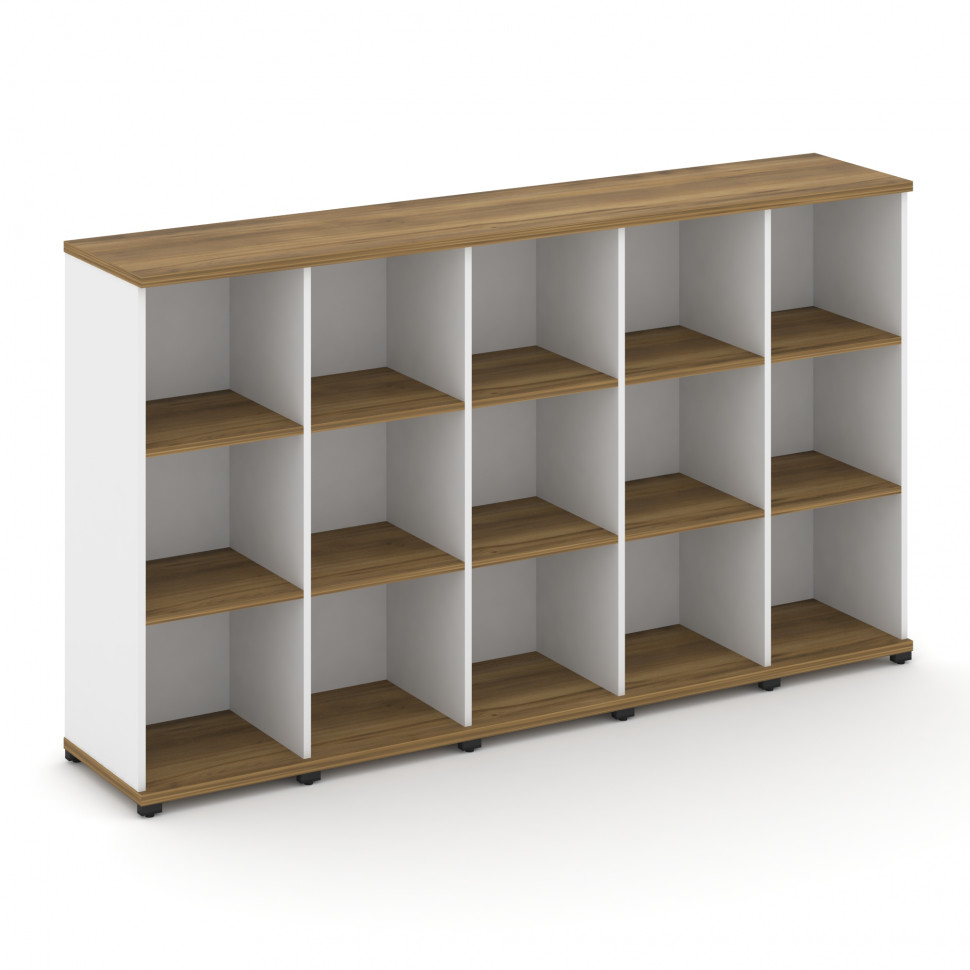 Concept Стеллаж 5 узких секций, 3 ниши CN.STU-350 Сандал Янтарный/Белый Бриллиант/Металл Черный 2084 Concept Стеллаж 5 узких секций, 3 ниши CN.STU-350 Сандал Янтарный/Белый Бриллиант/Металл Черный 2084