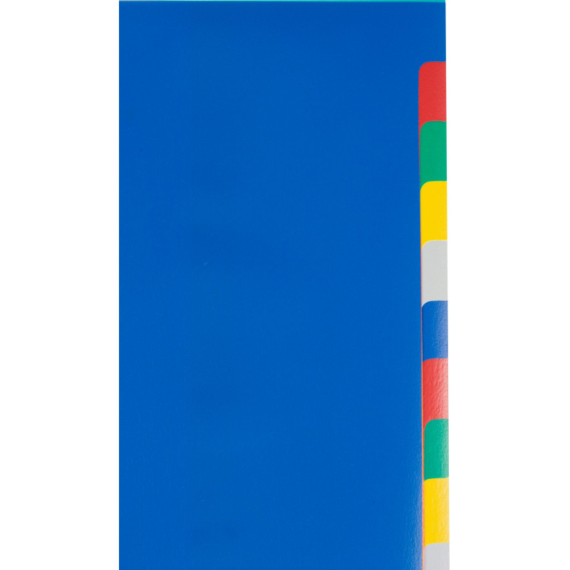 Разделитель листов 12 цв. пластик, Attache Economy