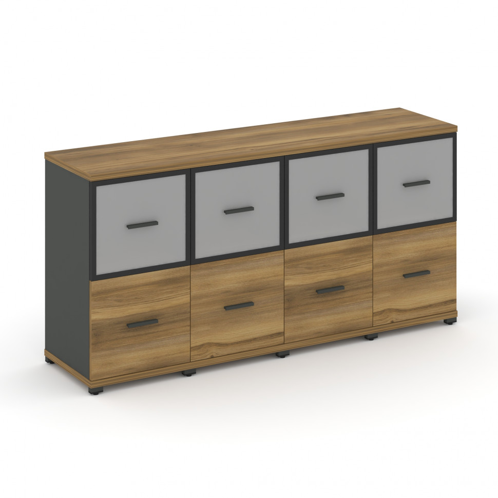 Concept Шкаф 4 узкие секции, 2 ниши CN.STU-242 RMB A Сандал Янтарный/Антрацит/Металл Антрацит/Сатин Concept Шкаф 4 узкие секции, 2 ниши CN.STU-242 RMB A Сандал Янтарный/Антрацит/Металл Антрацит/Сатин