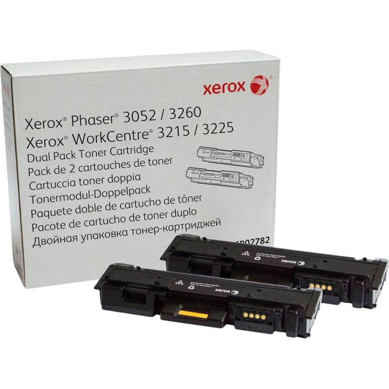 Картридж лазерный Xerox 106R02782 чер. для 3052/3260/3215/3225 (2шт/уп)