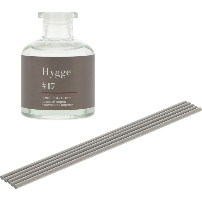 Аромадиффузор  Hygge 17 Розовый перец и лимон. дерево 50мл, АР 100-560