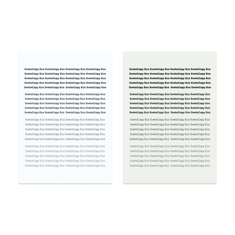 Бумага SvetoCopy ECO А4, марка Сэ, 80 г/кв.м, 500 л
