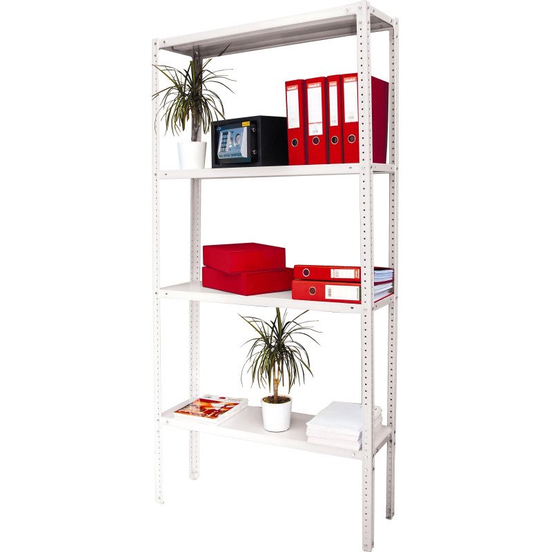 Стеллаж металлический 0MX_P_МС-15/57 с 4-мя полками 700х500х1500