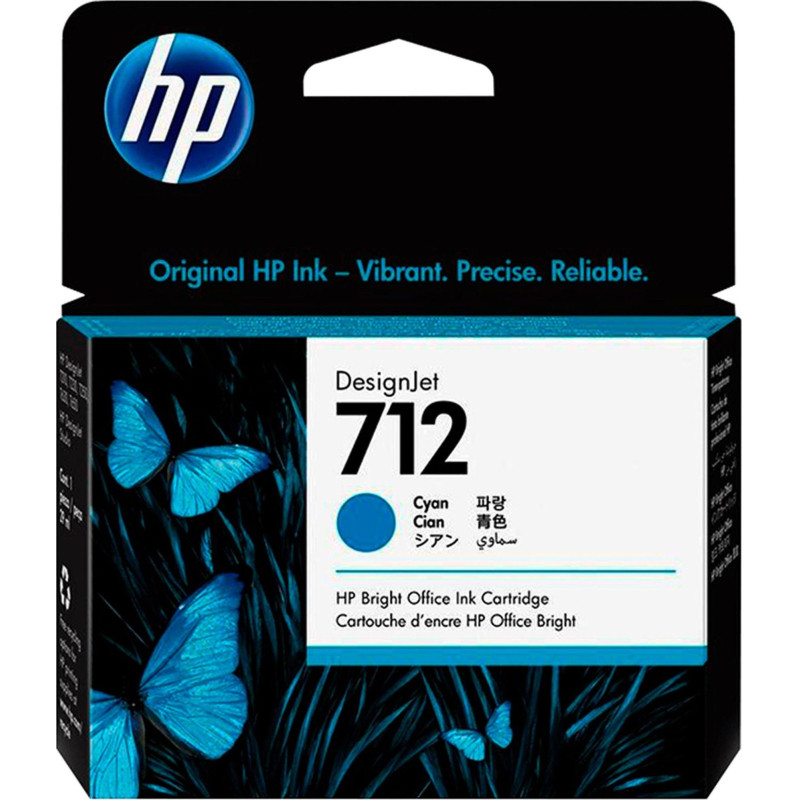 Картридж струйный HP 712 3ED67A гол. для DJ Т230/630