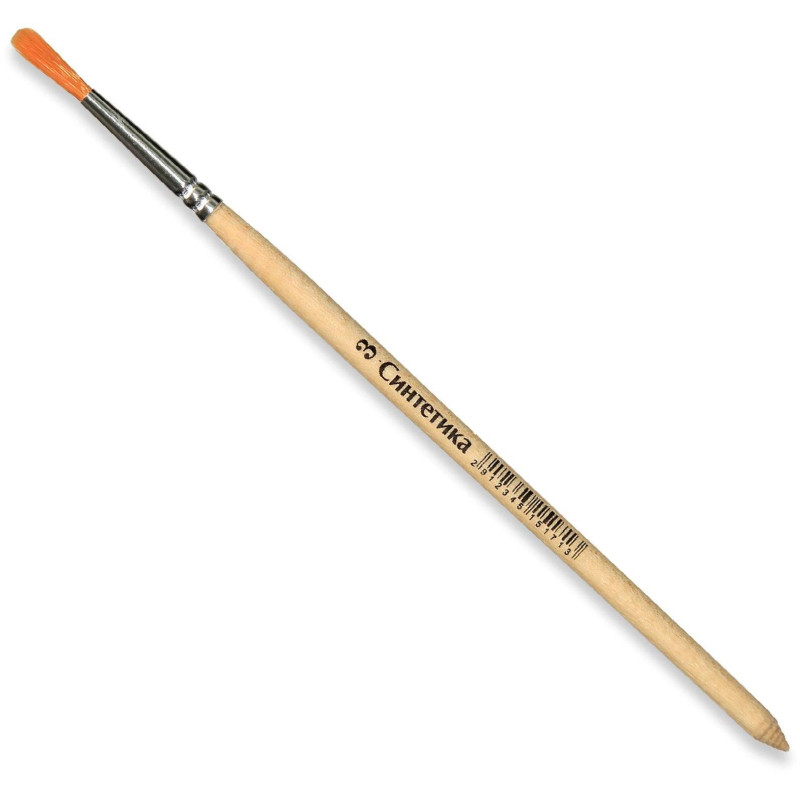 Кисть №1School синтетика круглая №3