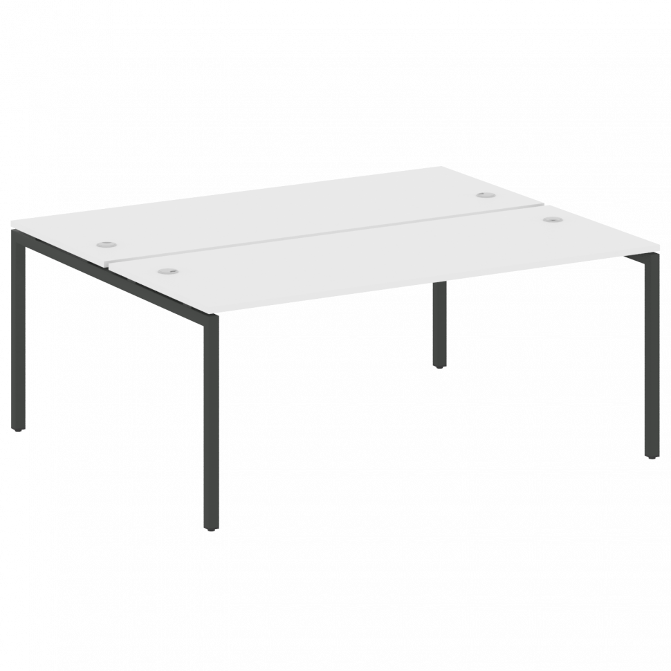 Metal System Quattro Рабочая станция на П-образном м/к 40БП.РАС-СП-2.5 Белый/Металл Антрацит 1800*14 Metal System Quattro Рабочая станция на П-образном м/к 40БП.РАС-СП-2.5 Белый/Металл Антрацит 1800*14