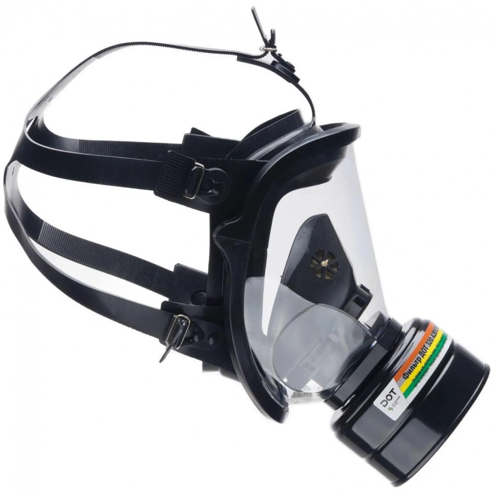 Противогаз фильтрующий ДОТ 320 марки А2В1Е1К1Р3RD с полнолицевой маской МАГ