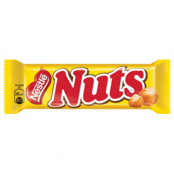 Шоколадный батончик NUTS, 50 г, 12266035