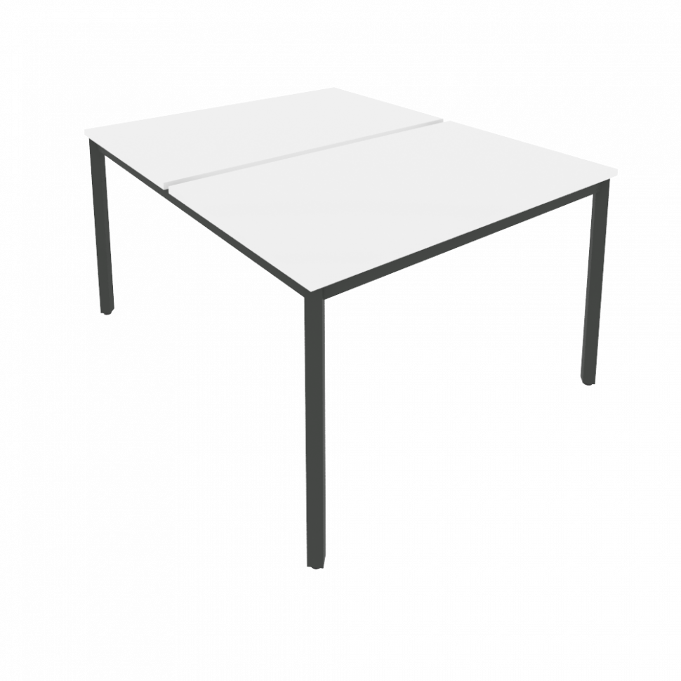 Slim Рабочая станция на металлокаркасе С.СП-4.3 Белый/Металл Антрацит 1180*1475*750