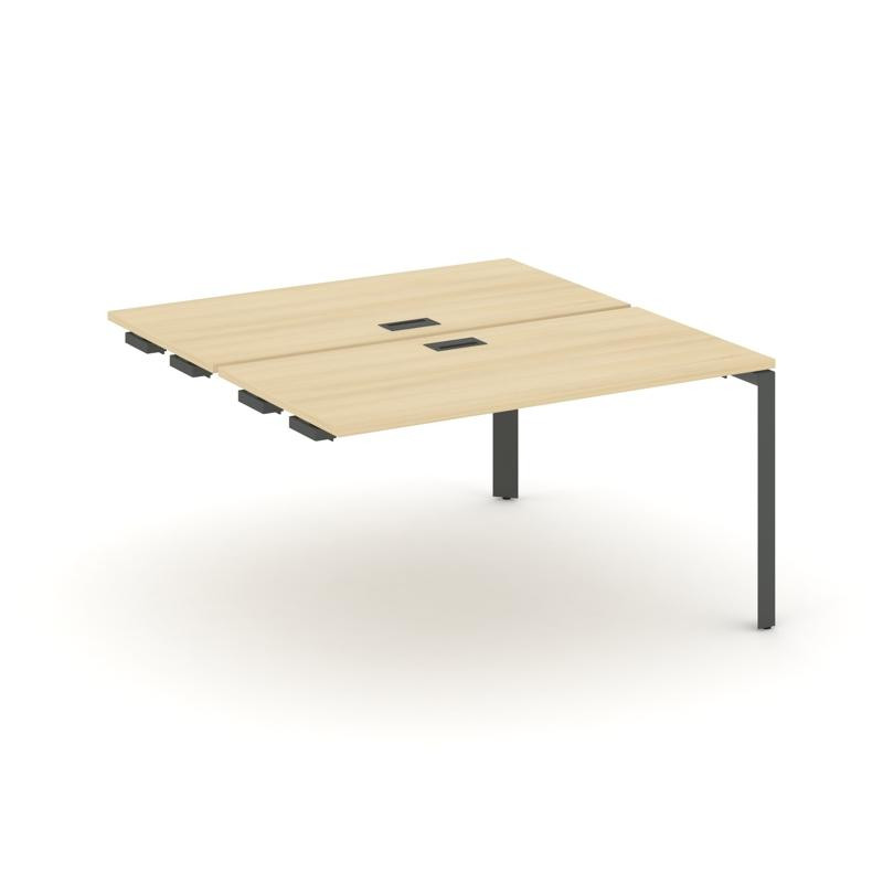 Style Project Стол-приставка к опор. элем. SN-59P.DPRS-023 Акация Лорка/Металл Антрацит/Черный Заглу