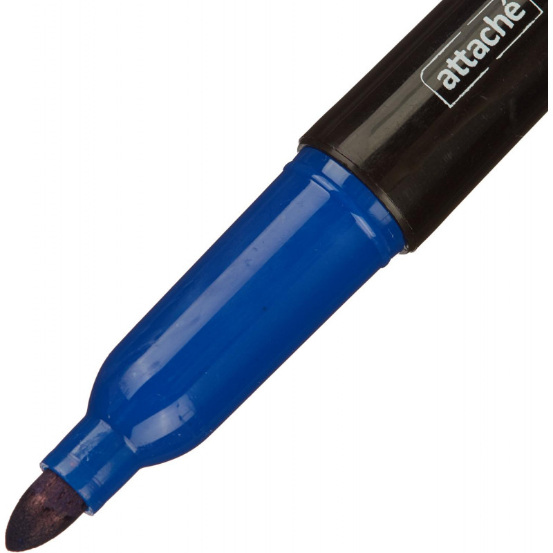 Маркер для CD синий двусторонний 0,7-1,0 мм Маркер для CD синий двусторонний 0,7-1,0 мм