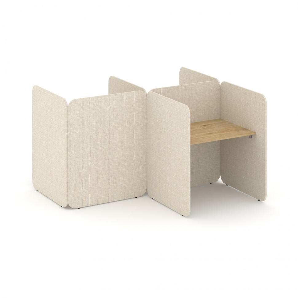 Call center Комплект №7 KC.K-007 Тиквуд Светлый/Romeo 02 1614*1800*1200