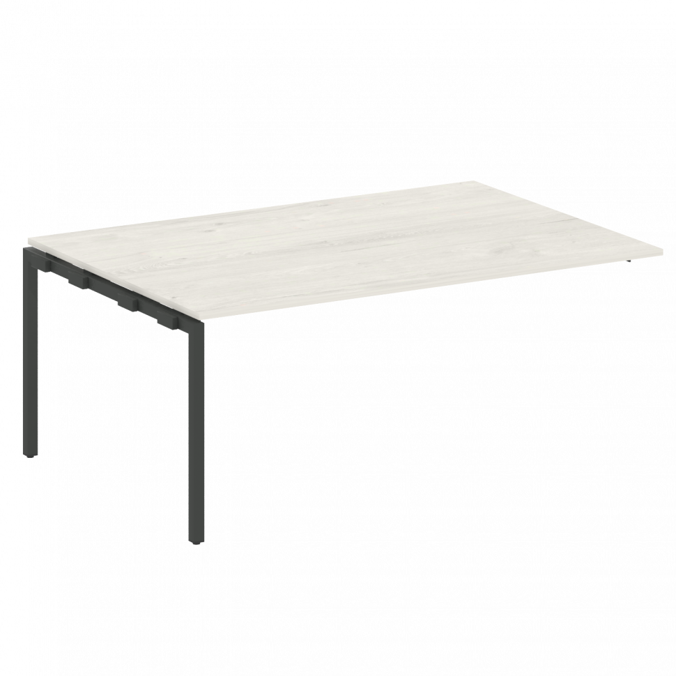 Metal System Quattro Проходной элемент перег. стола на П-образном м/к 40БП.ППРГ-5 Дуб Наварра/Металл Metal System Quattro Проходной элемент перег. стола на П-образном м/к 40БП.ППРГ-5 Дуб Наварра/Металл