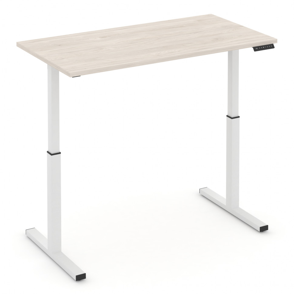 Move up Стол электроподъемный MV.SE-3.7 Денвер Светлый/Металл Белый 1380*720*720-1190 Move up Стол электроподъемный MV.SE-3.7 Денвер Светлый/Металл Белый 1380*720*720-1190