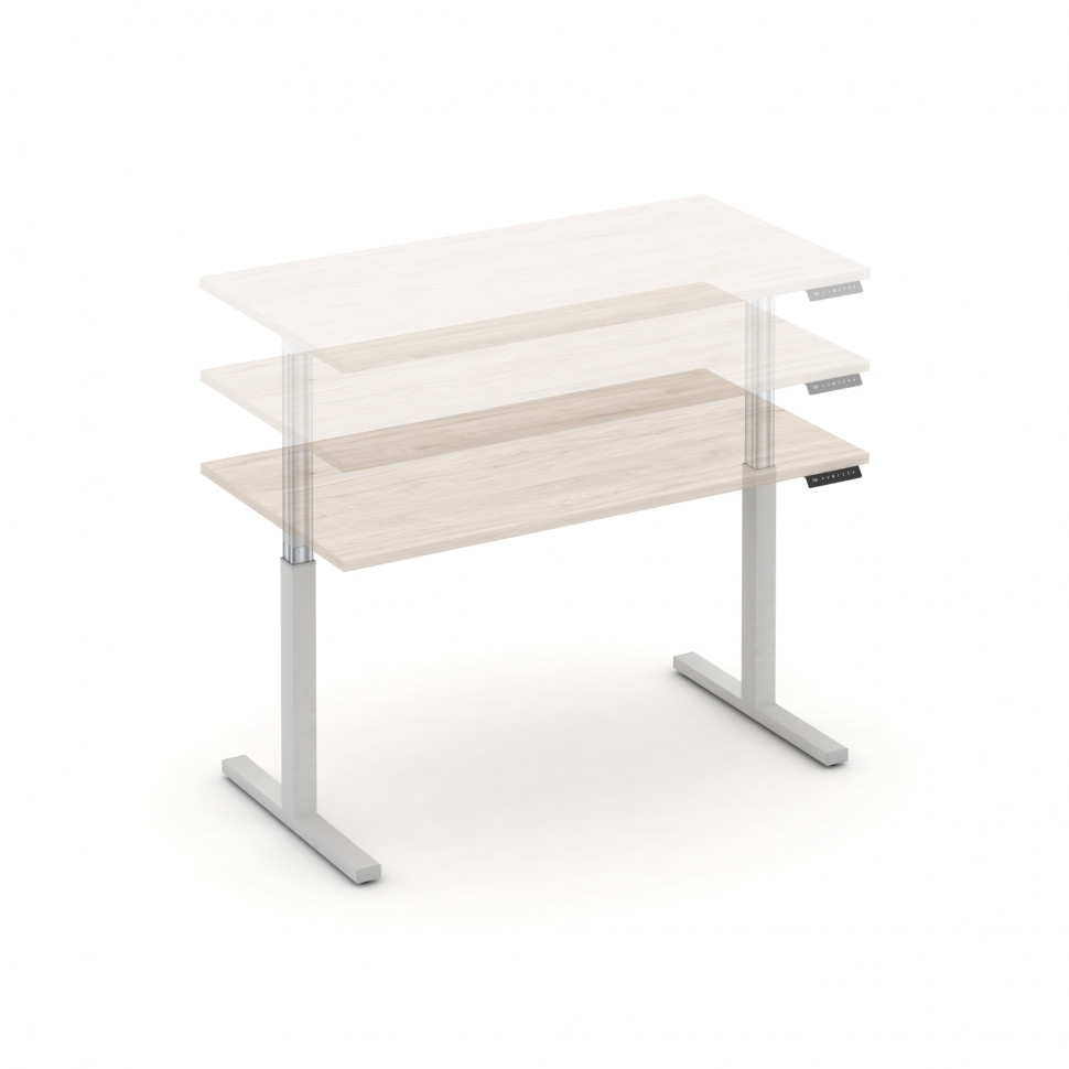 Move up Стол электроподъемный MV.SE-3.7 Денвер Светлый/Металл Белый 1380*720*720-1190 Move up Стол электроподъемный MV.SE-3.7 Денвер Светлый/Металл Белый 1380*720*720-1190