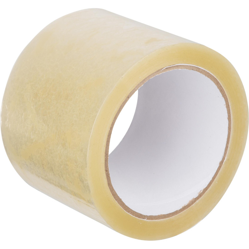 Клейкая лента упаковочная 75мм х 66м 47мкр прозрачная  СПб