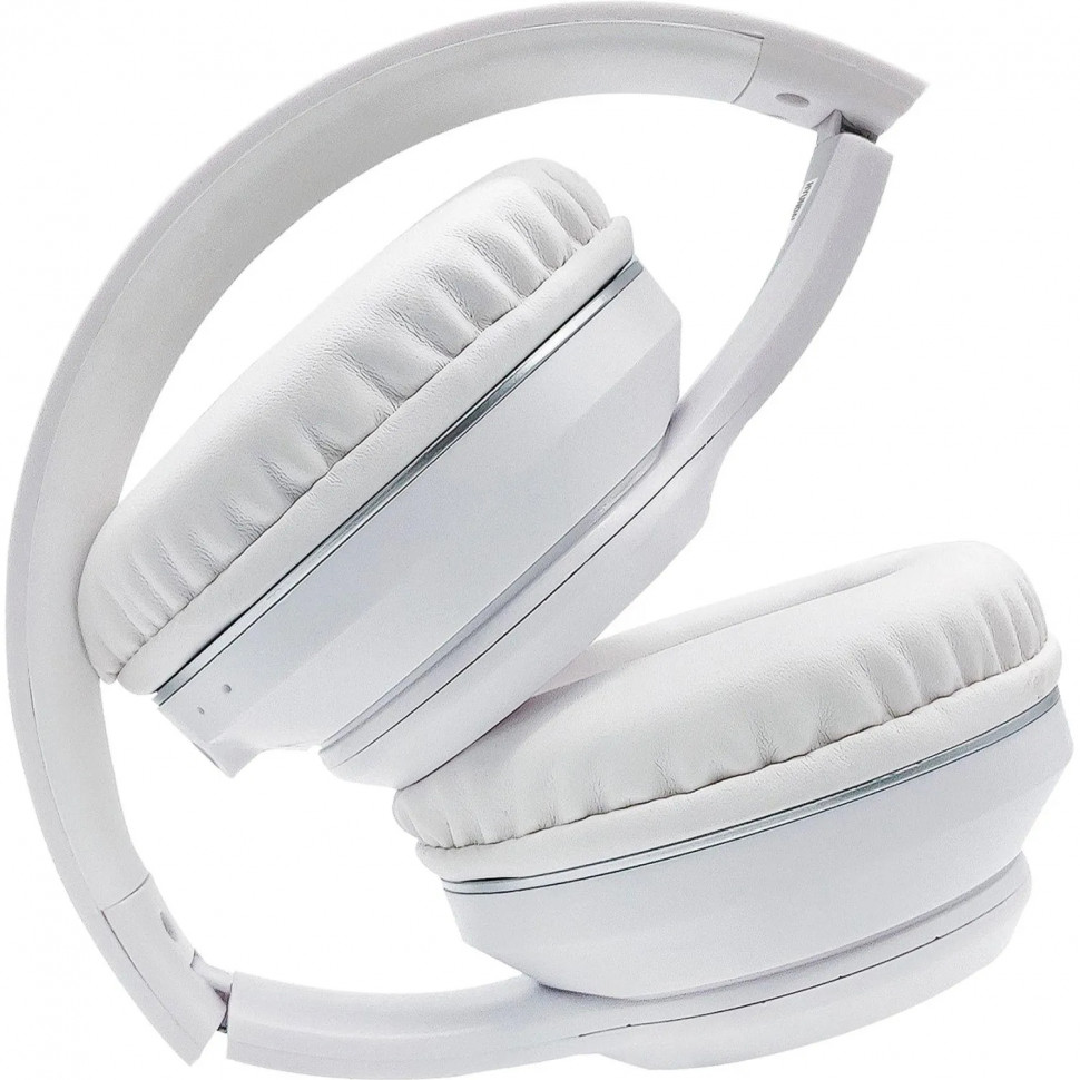 Наушники Hyundai H-HP103 белый, накладные, bluetooth