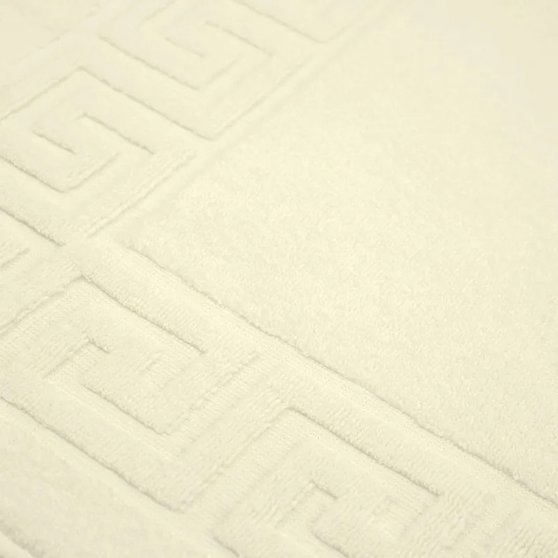 Полотенце махровое УЗБ Коврик, S  50х70 крем,151374