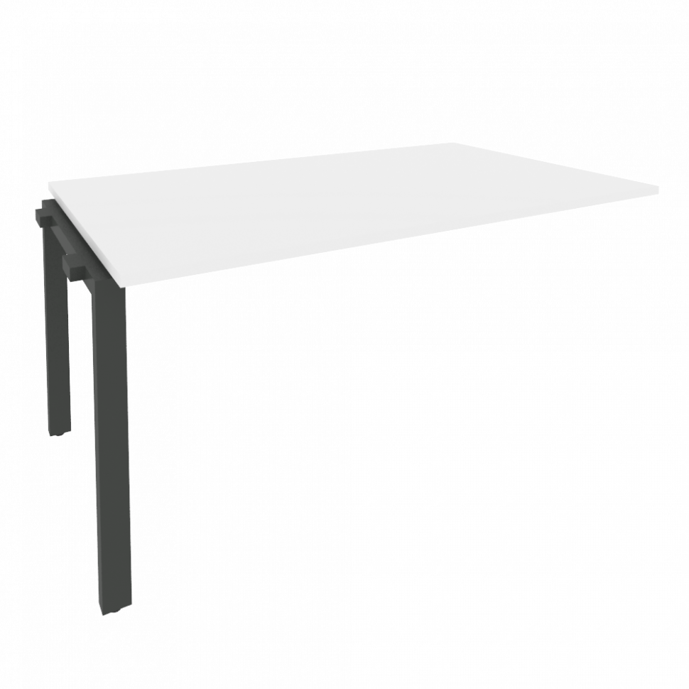 Onix Проходной наборный элемент переговорного стола O.MP-NPRG-4 Белый Бриллиант/Металл Антрацит 1580