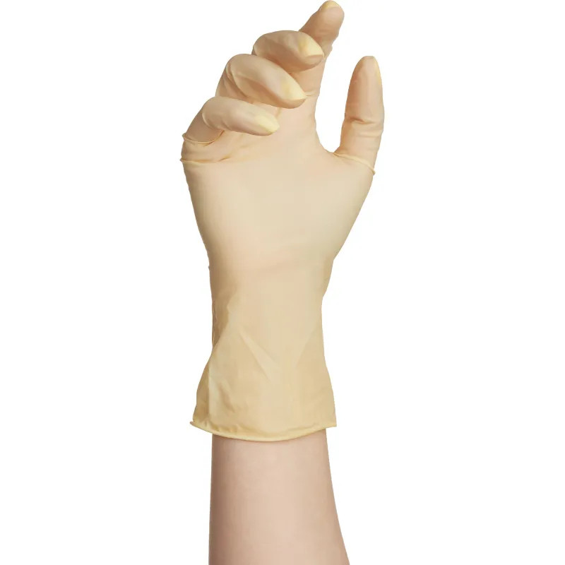 Мед.смотров. перчатки латекс н/c,н/о, текст,2хлор S&C  TL/DL202 (L) 50п/уп