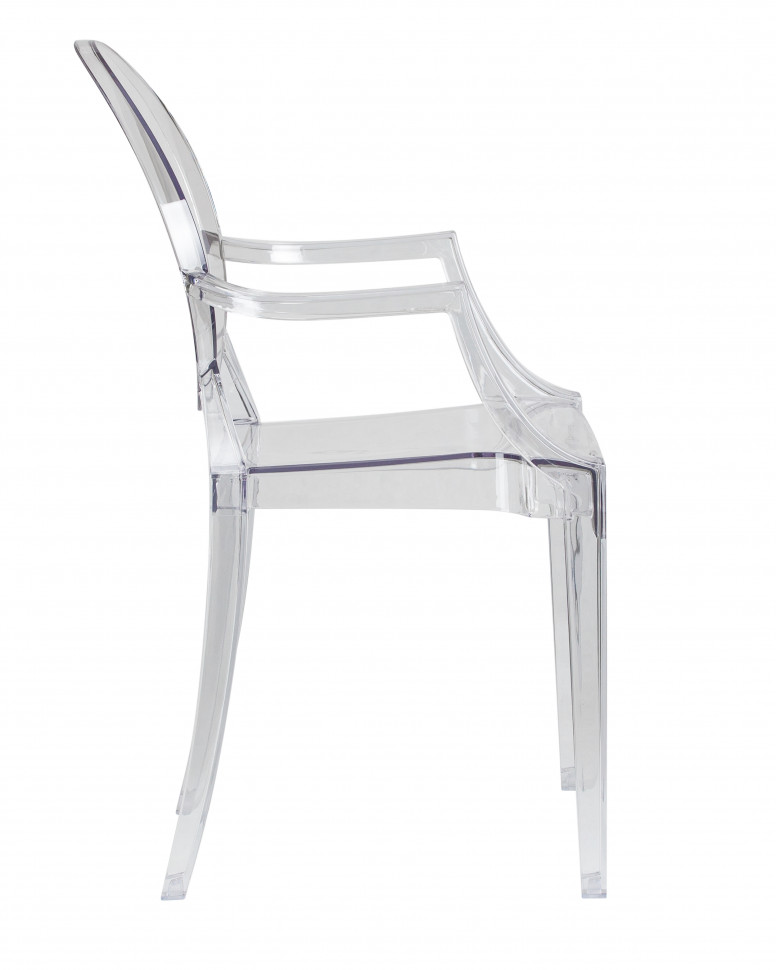 Набор 4 шт Стул обеденный DOBRIN LOUIS GHOST, цвет прозрачный