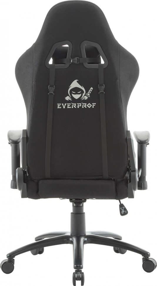 Геймерское кресло Everprof Ghost (Гоуст) Ткань Черный