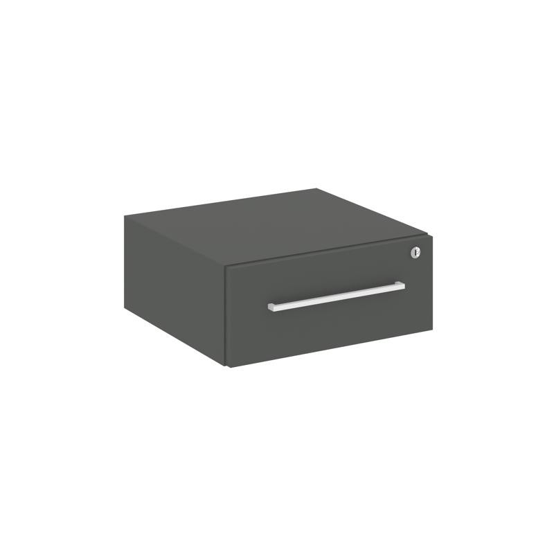 Rift Тумба подвесная RF.TP-002 Антрацит/Белый Ручки 347*379*169