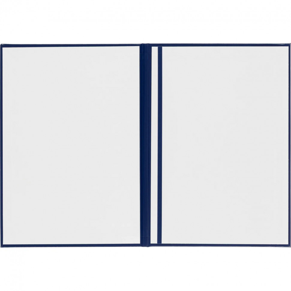 Папка адресная КОНКОРД, синий, А4