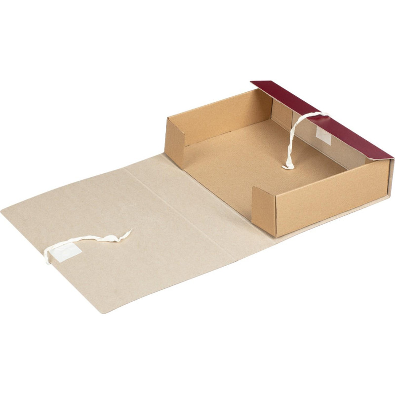 Папка архивная с завязками 80мм Attache Economy клапан микрогофра,складная Папка архивная с завязками 80мм Attache Economy клапан микрогофра,складная