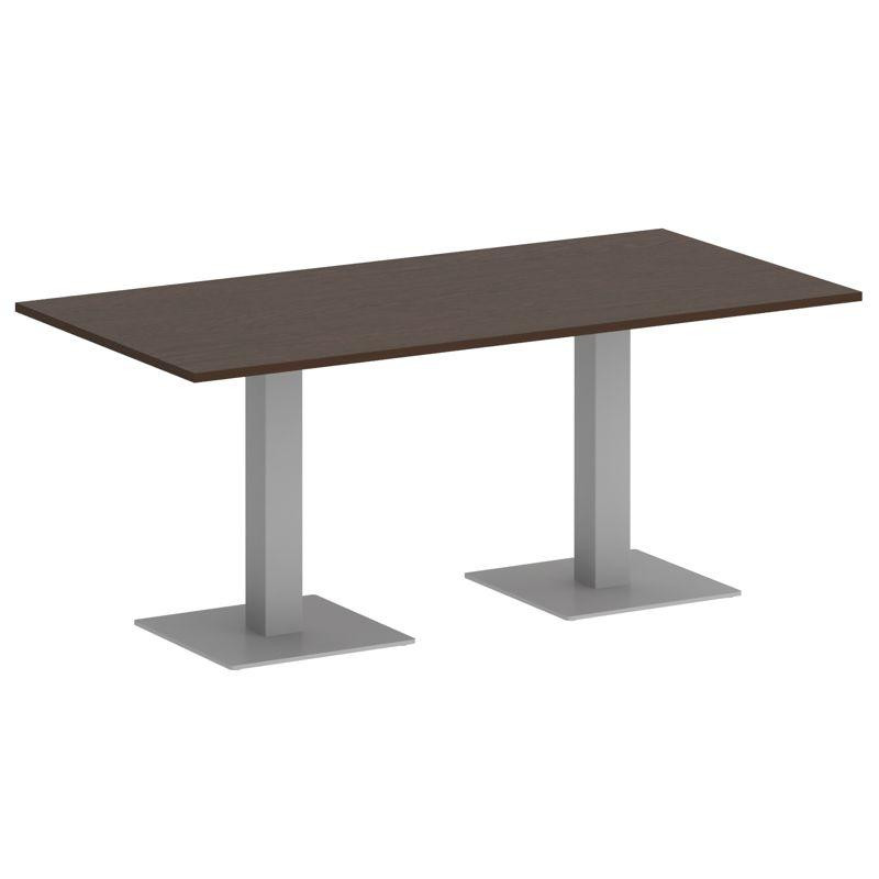 Riva Стол прямоугольный А.СПРГ-4 Венге Цаво/Металл Серый 1800*900*750