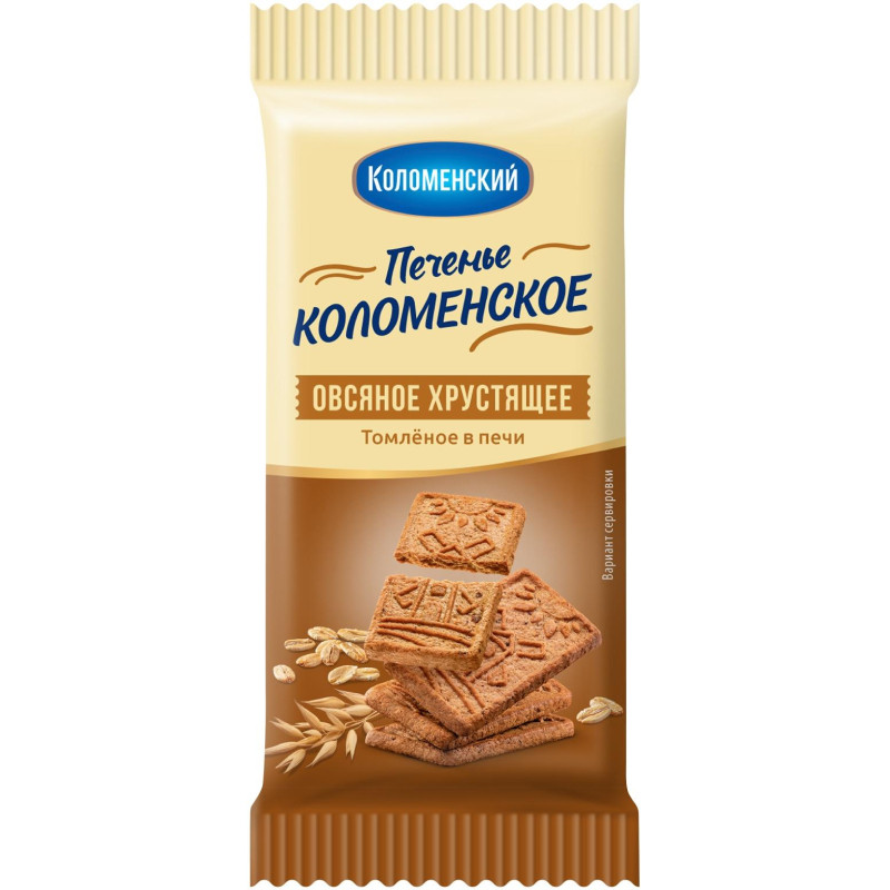 Печенье Коломенское злак Овсяное хруст томлен в печи 30гx120 шт, уп/3,6кг