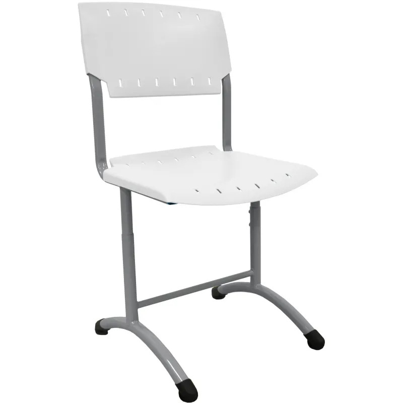 Стул ученический 0MX_GL_SIGMA,рег 5-7 гр.р,420-500мм,RAL7004, пласт.RAL9003