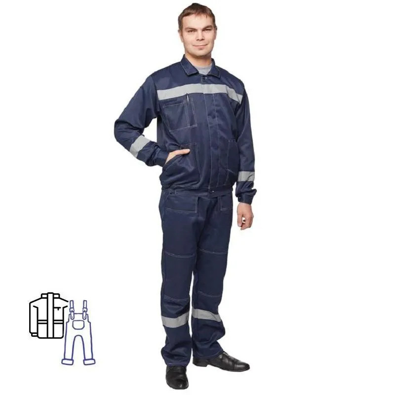 Костюм рабочий летний муж. л22-КПК т.син. (р.56-58) 182-188 (Арсенал-СП)